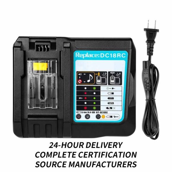 Suitable for Makita Makita DC18RC14.4-18V3A lithium battery charger and power tool battery