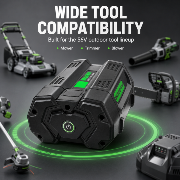 Compatible with EGO power tools,BA5600T 56V Lithium battery