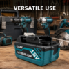 Compatible with Makita power tools,BL1860B 18V Lithium battery