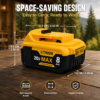Compatible with DEWALT power tools,DCB200 20V Lithium battery